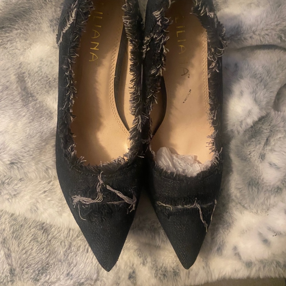 Denim Liliana Heels